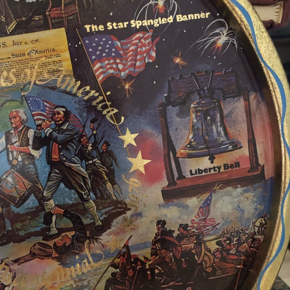 Centennial tin tray - Picture 6 of 8